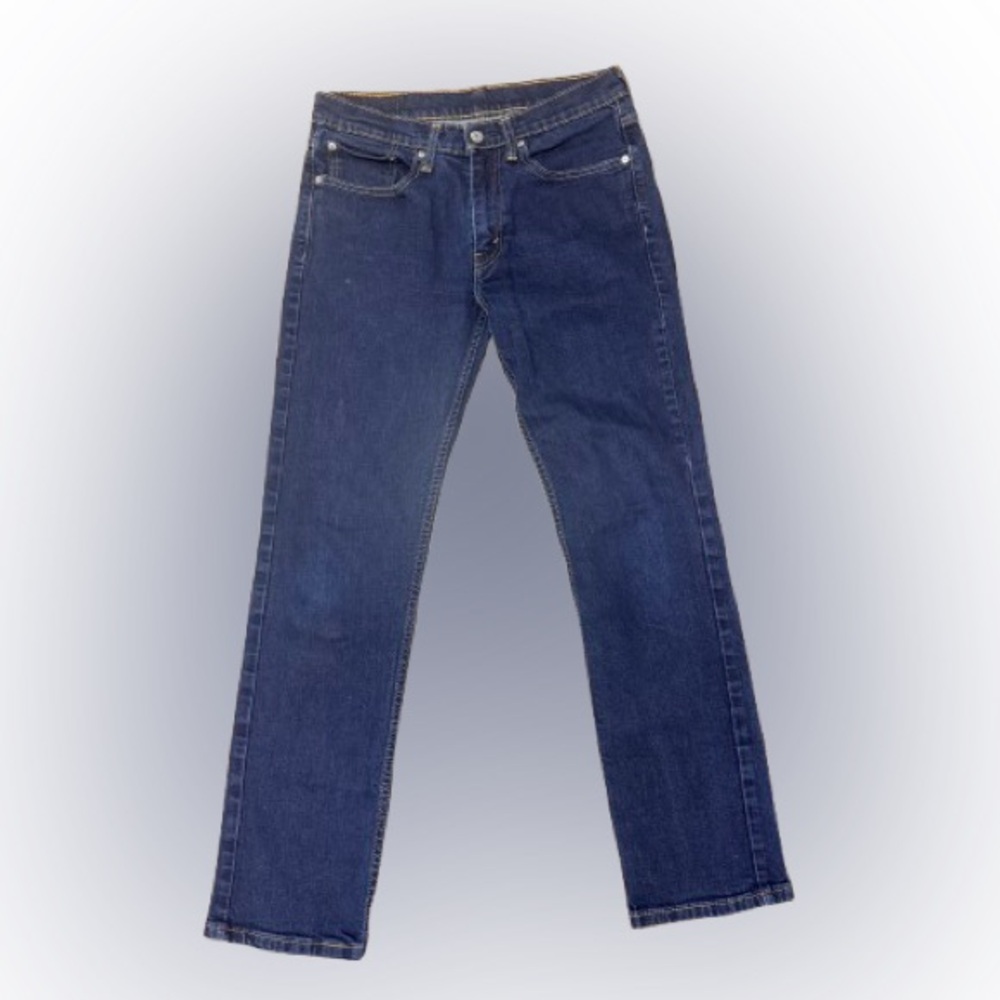 Levi’s 514 Straight Leg Jeans Dark Wash Mid Rise W31 L32